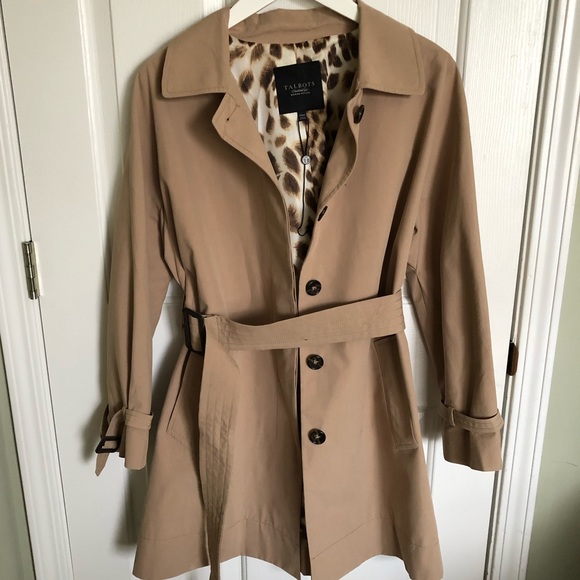 Talbots Jackets & Blazers - NWOT TALBOTS Trench Coat 14 WP